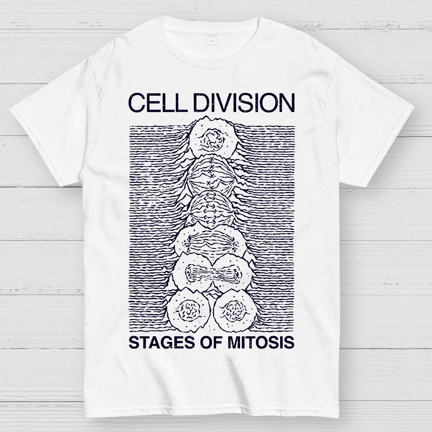 Cell Division- Stages Of Mitosis Geek T-Shirt