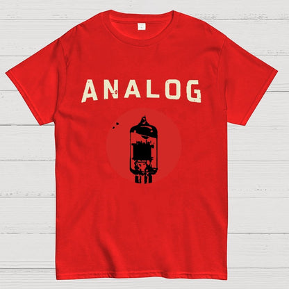Vacuum Tube Analog Distressed Geek T-Shirt