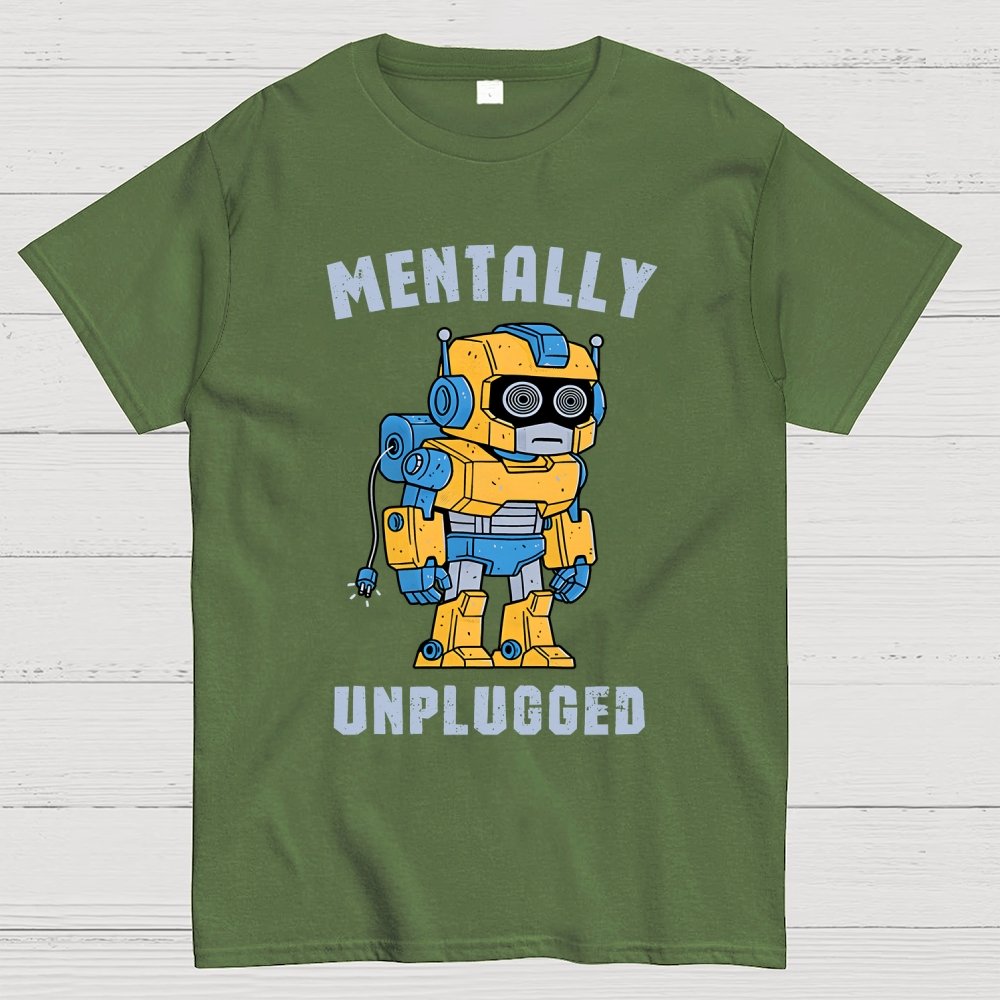 Mentally Unplugged Geek T-Shirt