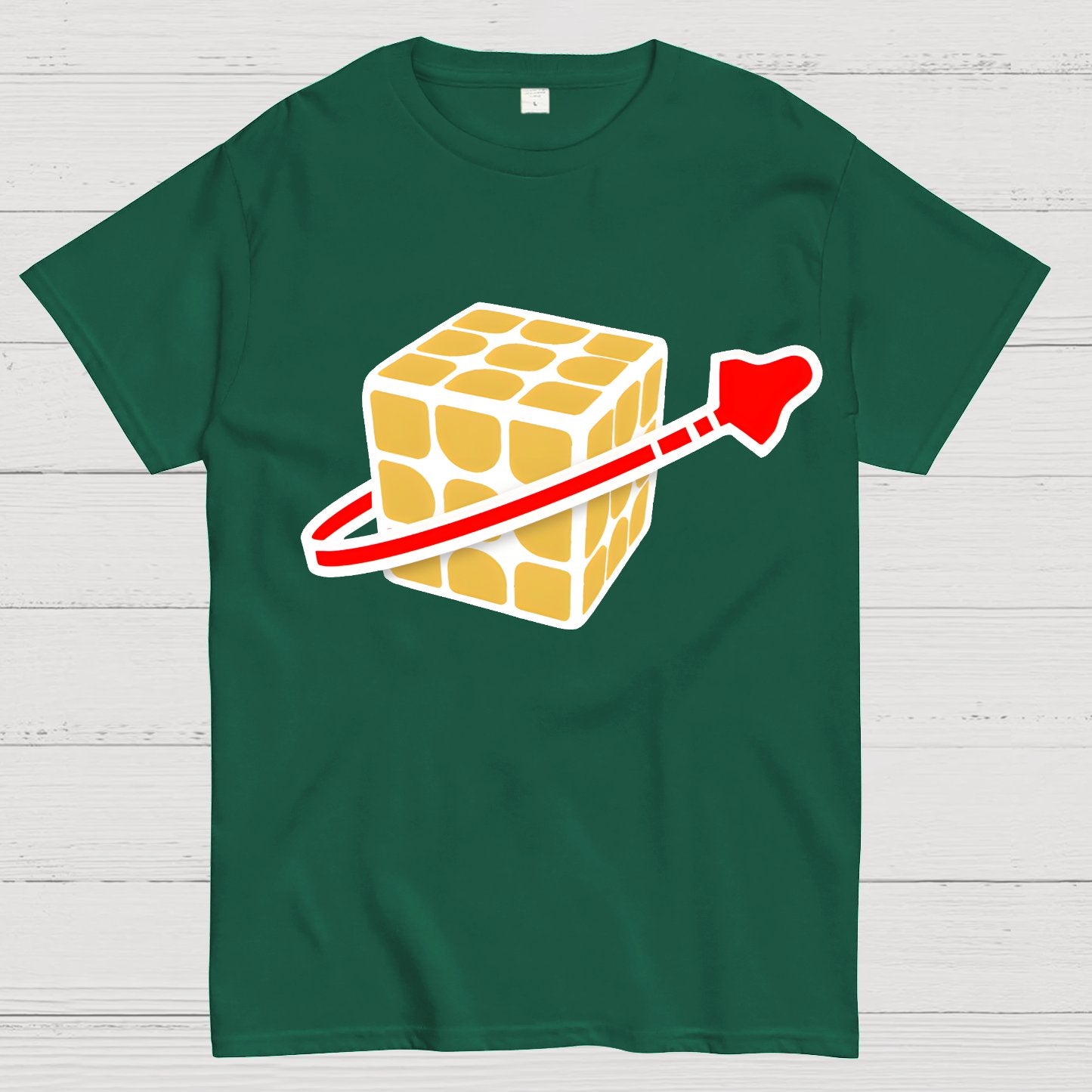 Cubeman Geek T-Shirt