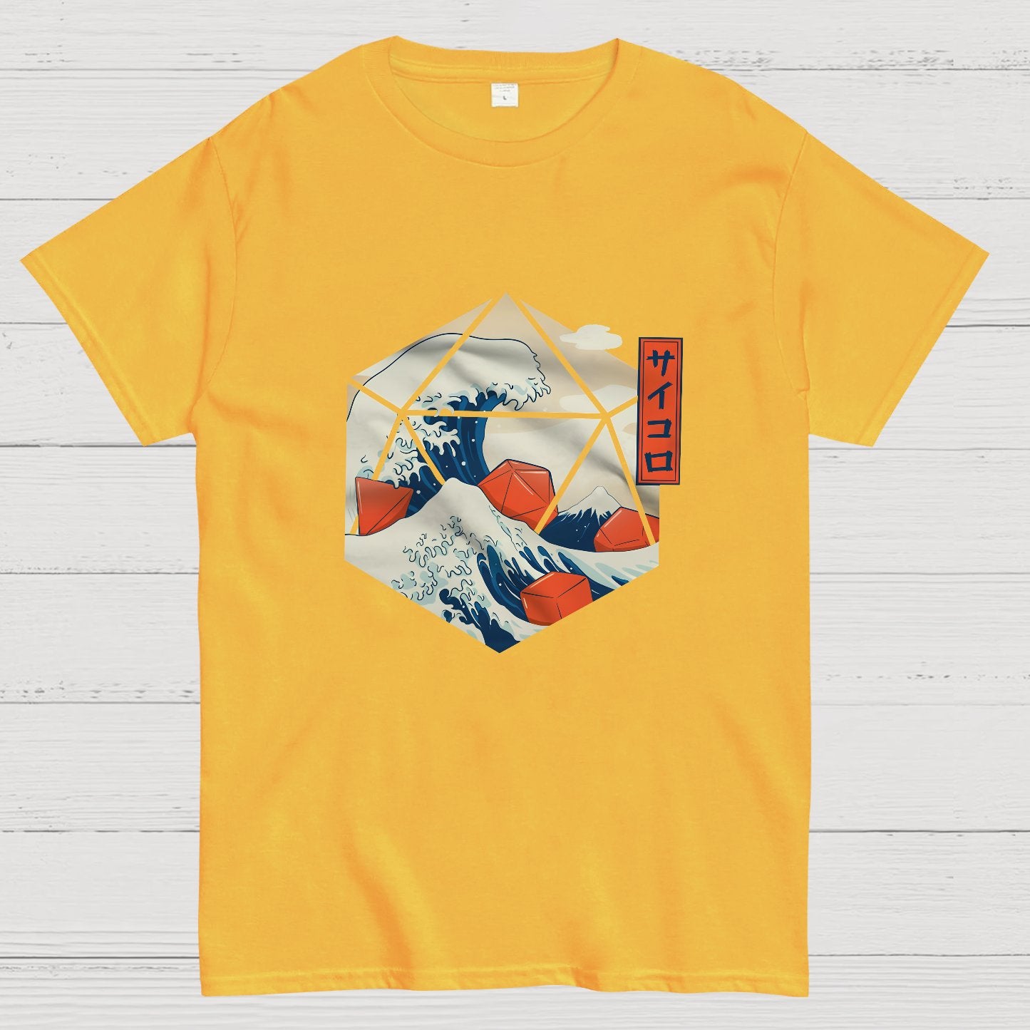 Great Wave of Dice Geeky T-Shirt