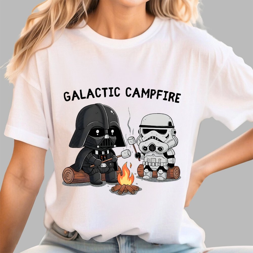 Galactic Campfire Geek T-Shirt