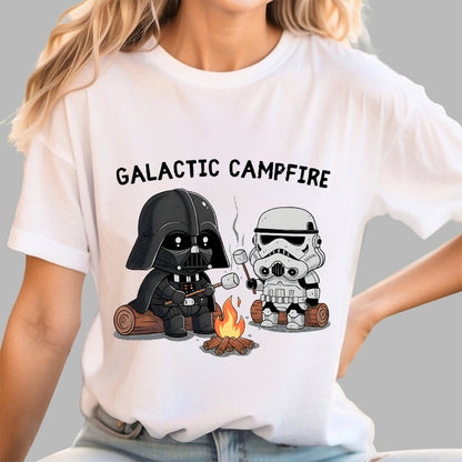 Galactic Campfire Geek T-Shirt