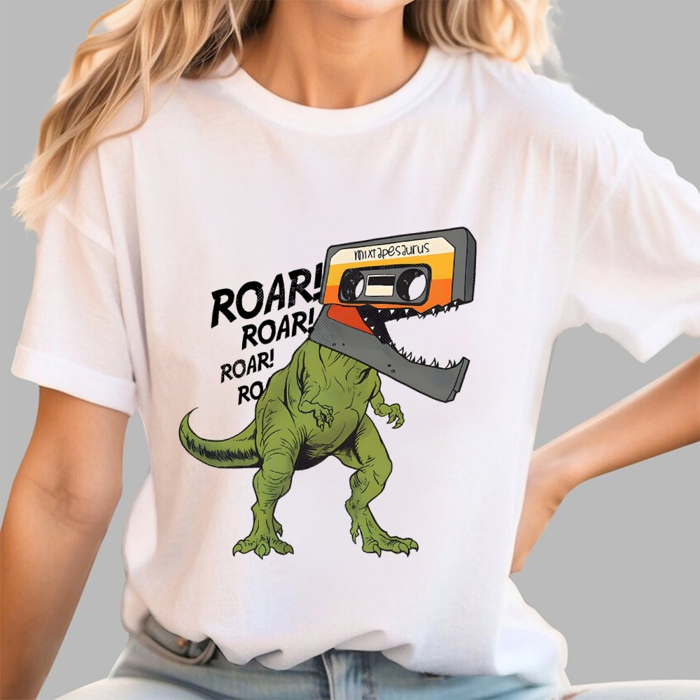 Mixtapesaurus Geek T-Shirt