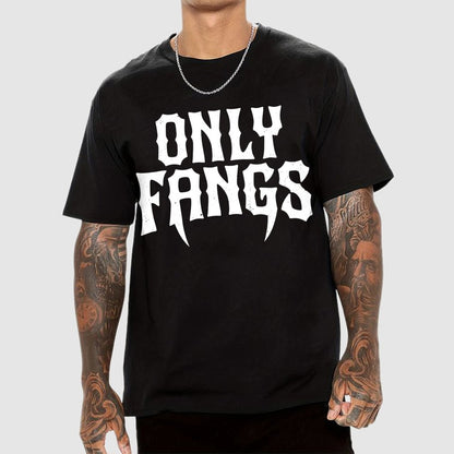 Only Fangs Geek T-Shirt