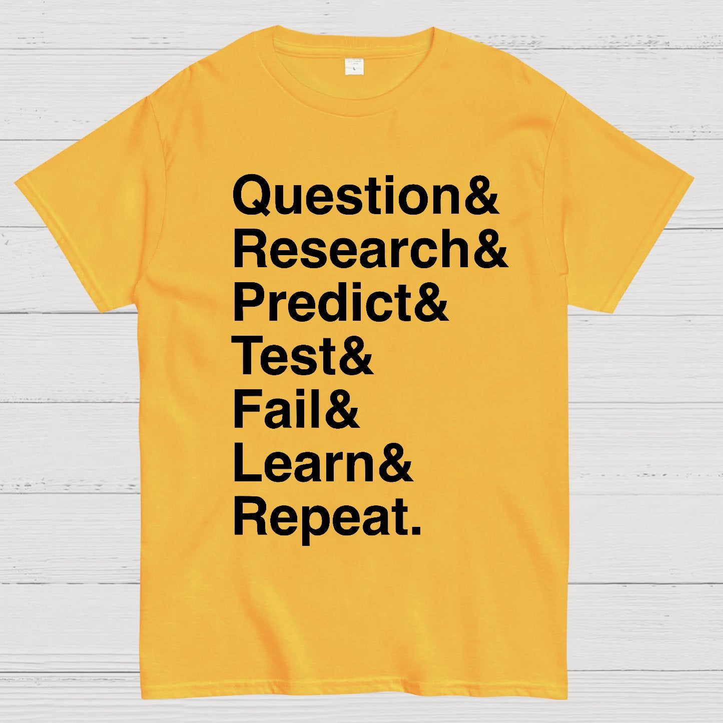 Scientific Method Geek T-Shirt