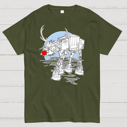 Christmas Robot Geek T-Shirt