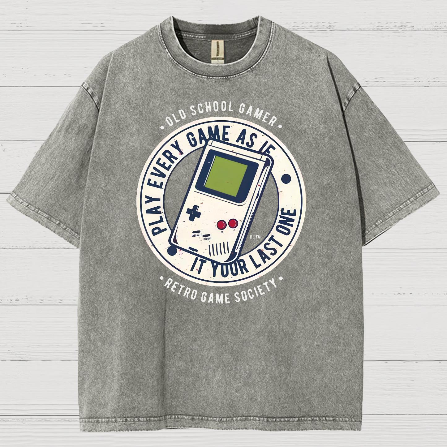 Retro Game Consoles Vintage Distressed T-shirt