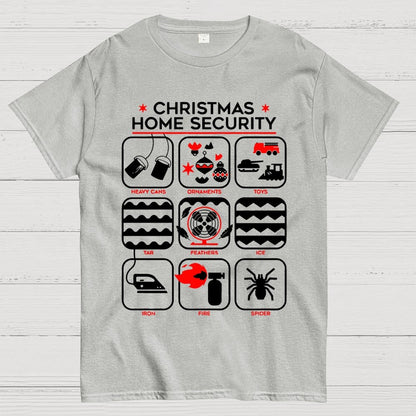 Christmas Home Security Geek T-Shirt