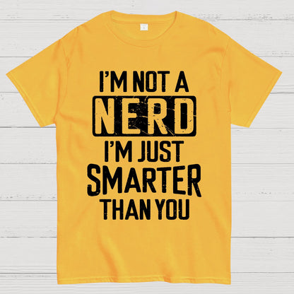 Funny Nerd T-shirt Smart person Geek T-Shirt