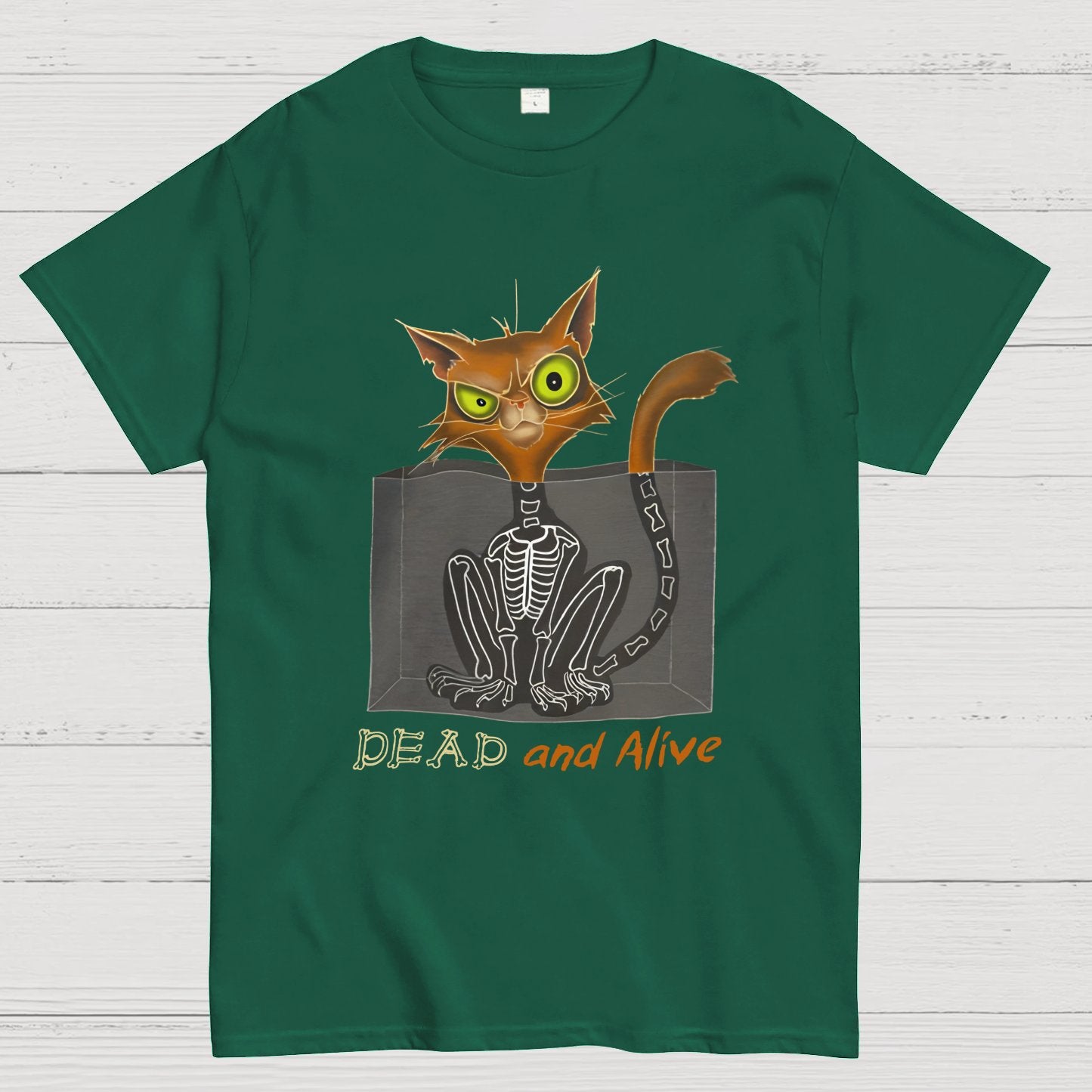 Schrödinger Cat Geeky T-Shirt