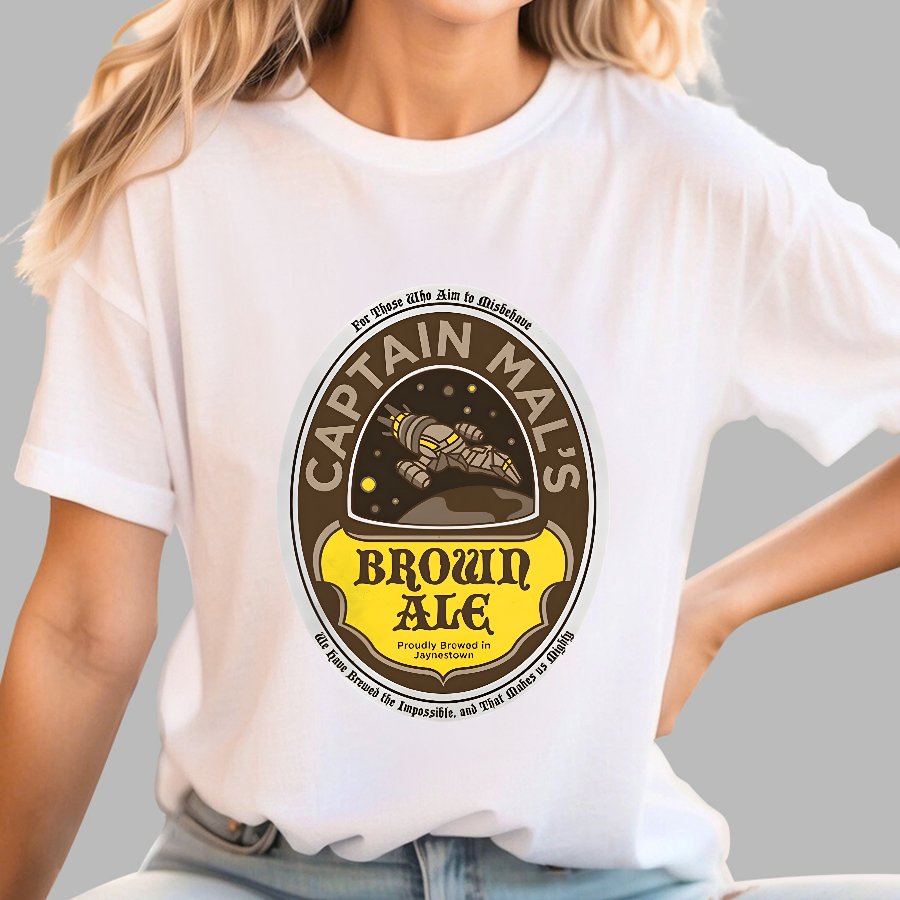 Captain's Brown Ale Geek T-Shirt