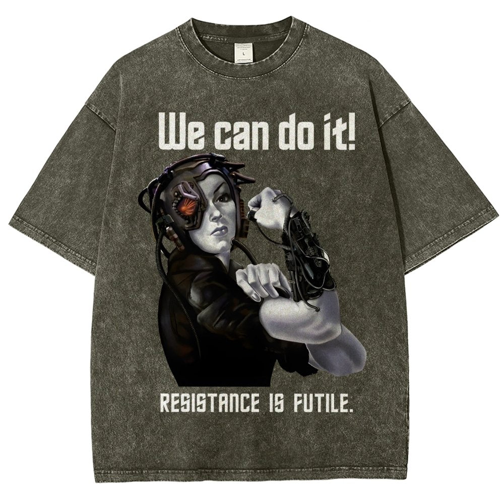 We Can Do It Opposing Is Hopeless Vintage Distressed T-shirt