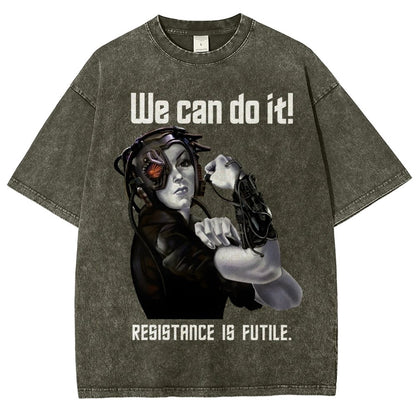 We Can Do It Opposing Is Hopeless Vintage Distressed T-shirt