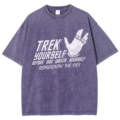 Travel Yourself Vintage Distressed T-shirt