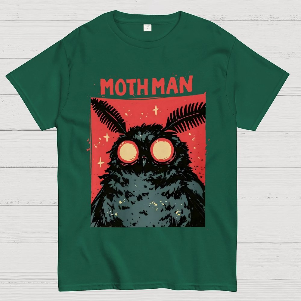 Cryptid Mothman Unisex Geek T-Shirt