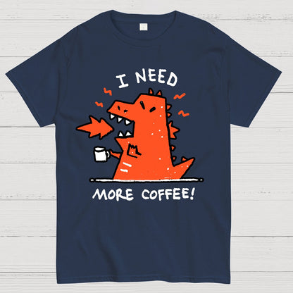 I Need Coffee Geek T-Shirt