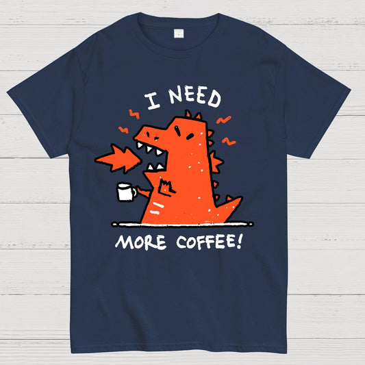 I Need Coffee Geek T-Shirt