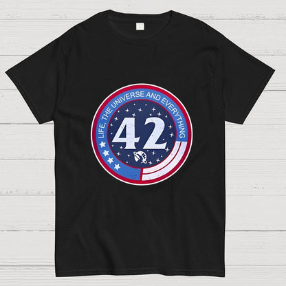 42 Life Universe and Everything Geek T-Shirt