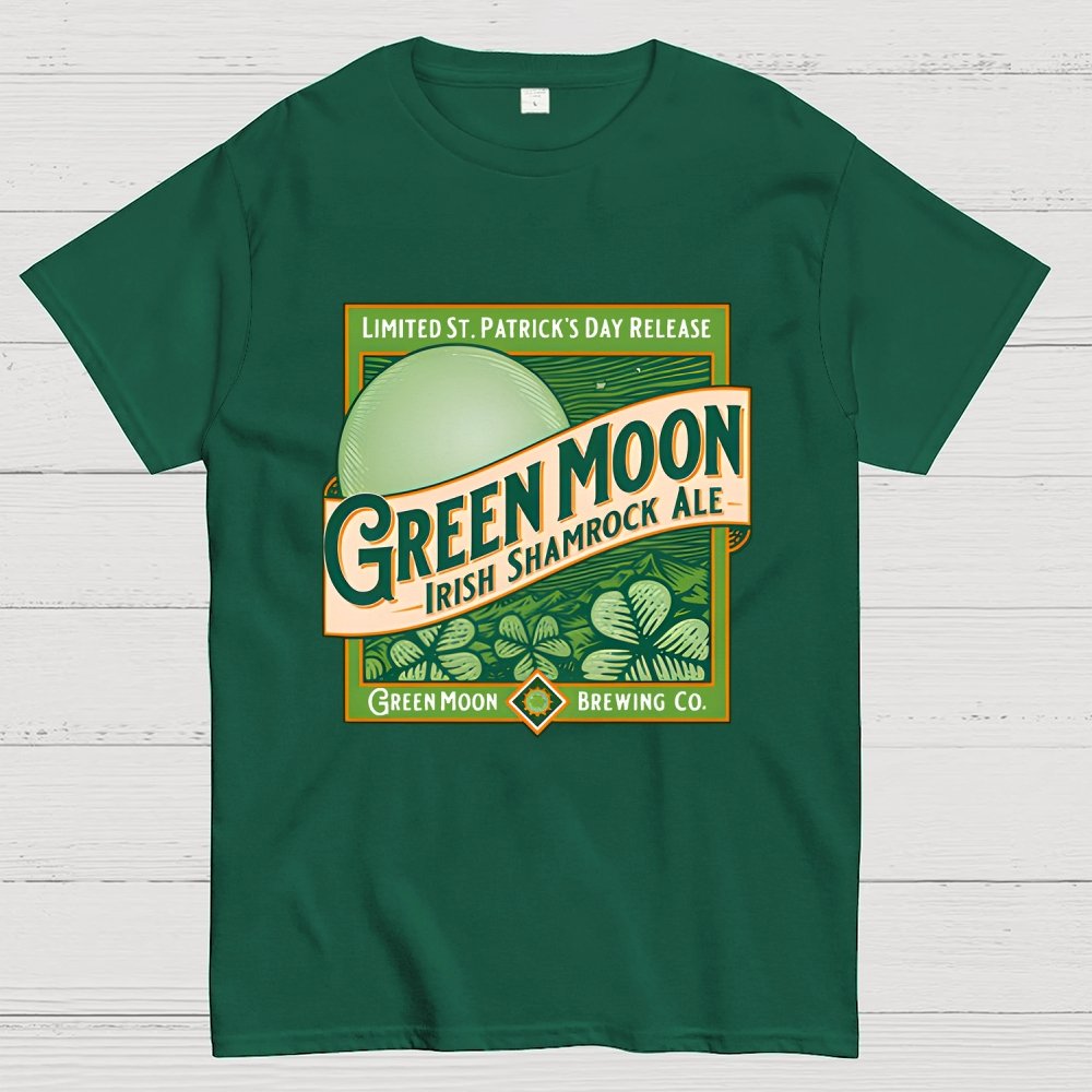 Green Moon Geek T-Shirt