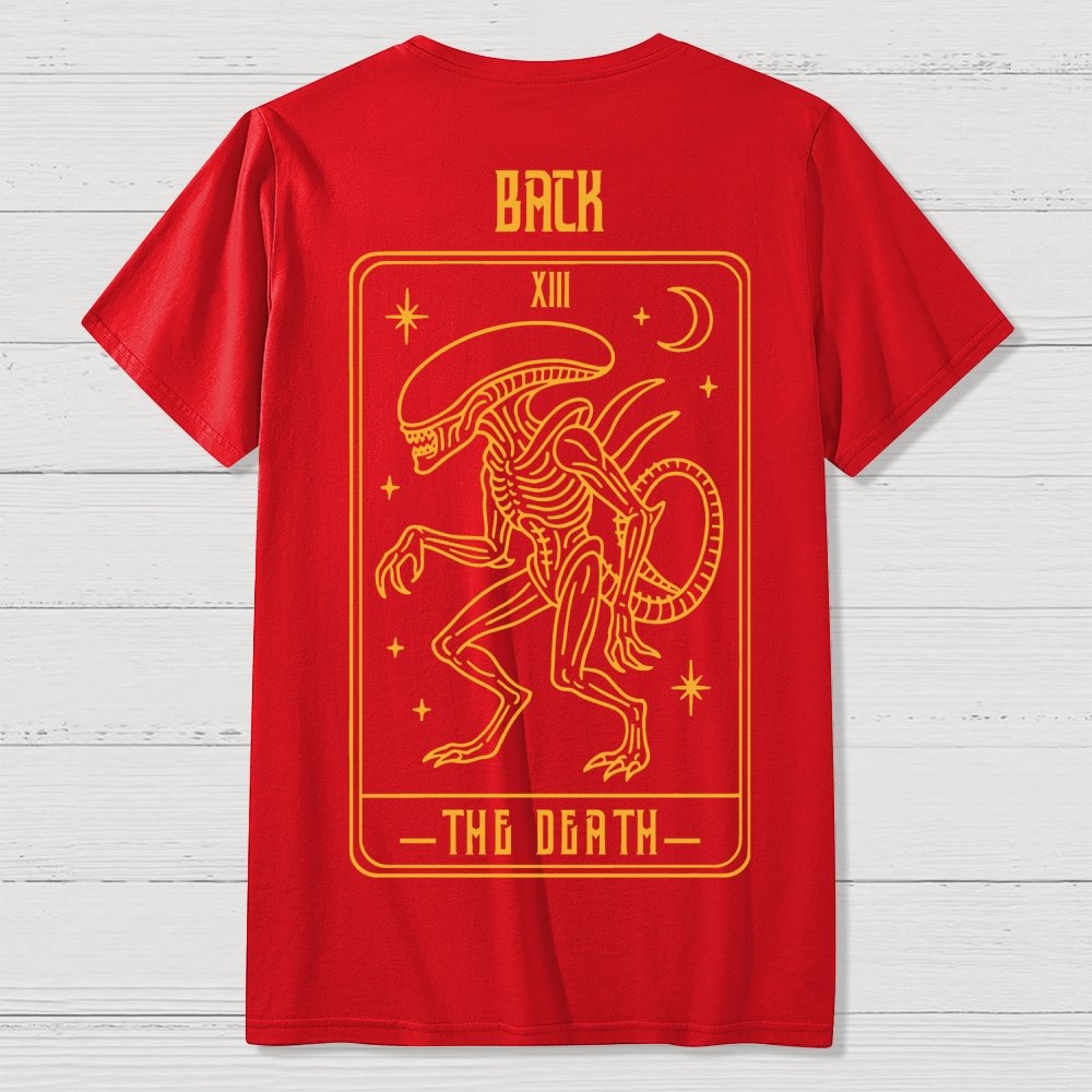 Mystery Tarot Front And Back Printing Geek T-Shirt
