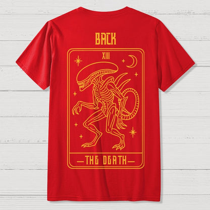 Mystery Tarot Front And Back Printing Geek T-Shirt