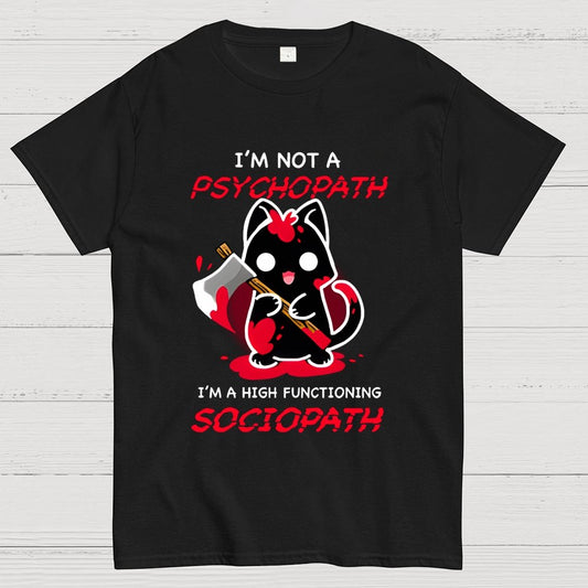 Psychopath Geek T-Shirt