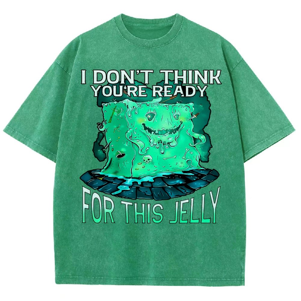 Gelatinous Cube Vintage Distressed T-shirt