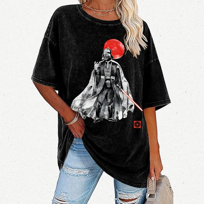 Dark Lord Sumi-E Vintage Distressed T-shirt