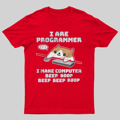I Are Programmer Geeky T-Shirt