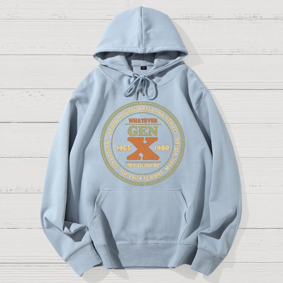 Raised on Hose Water and Neglect Geek Cotton Hoodie