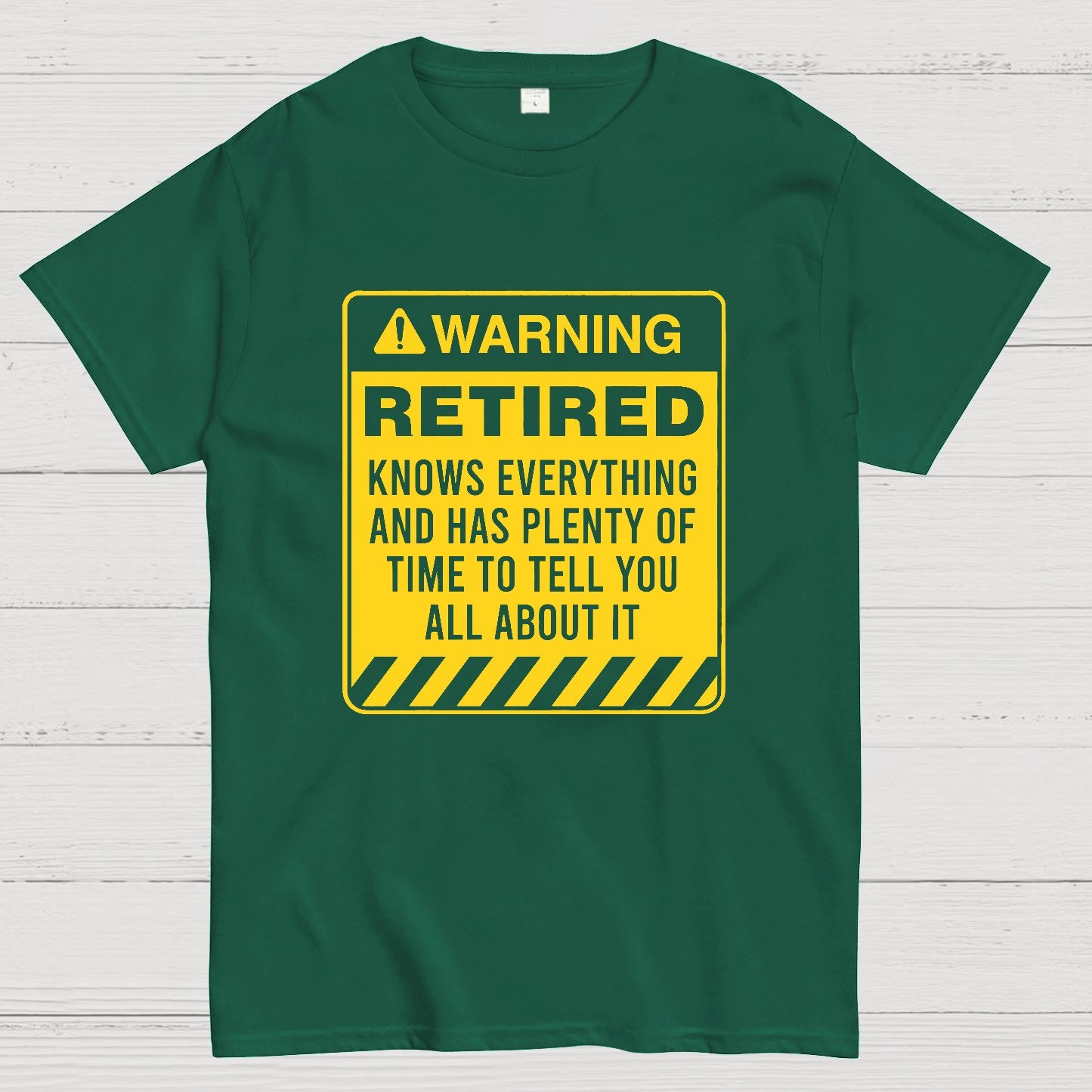 Retired Warning Geek T-Shirt