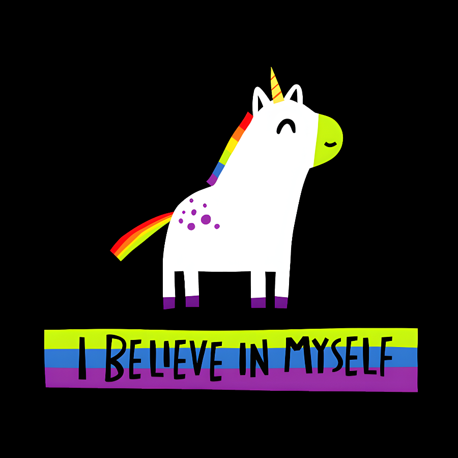 Unicorn Believes Geek T-Shirt