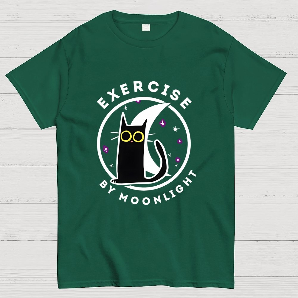Exercise By Moonlight Geek T-Shirt