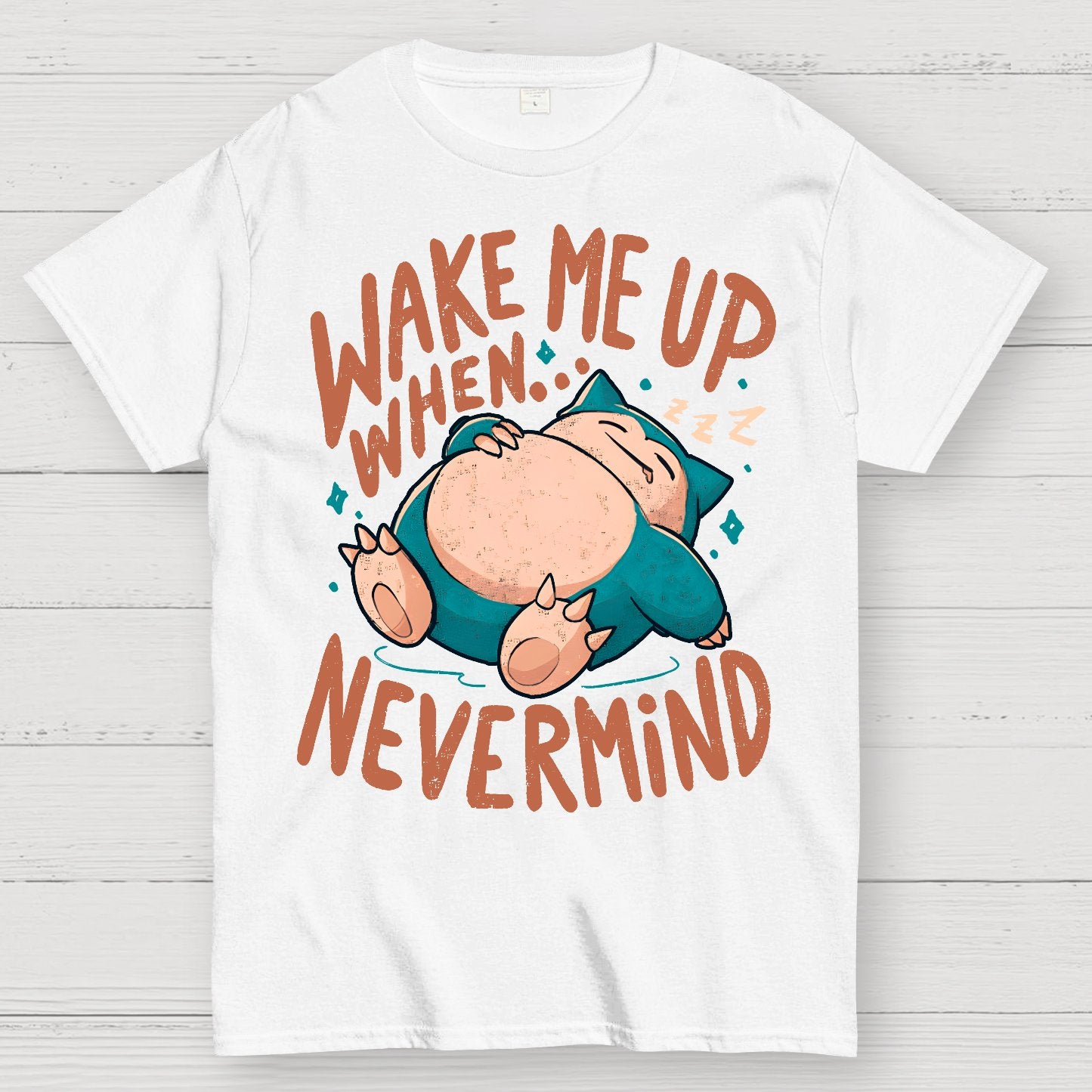 Wake Me Up When, Nevermind Geek T-Shirt