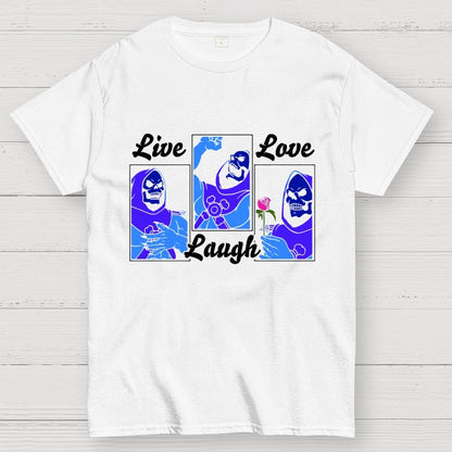 Live Laugh Love Geek T-Shirt