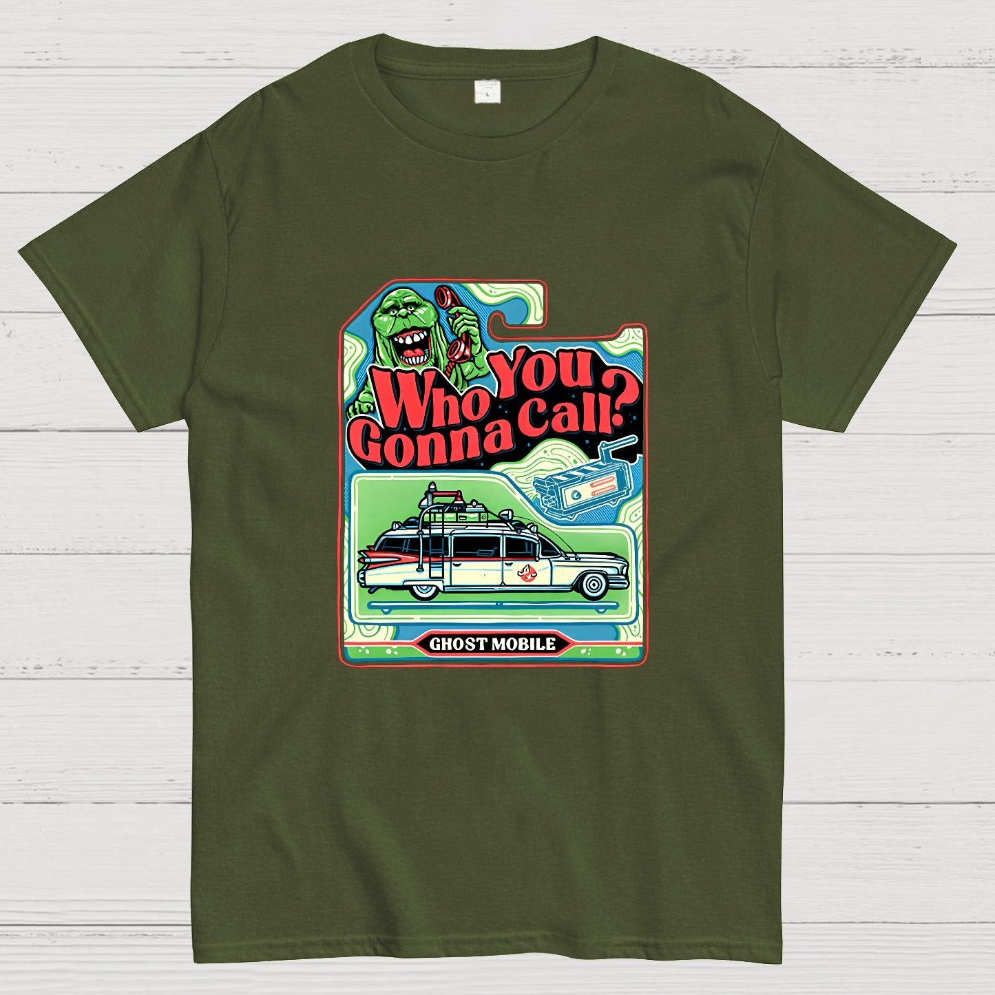 I Ain't Afraid of no Ghost! Geeky T-Shirt