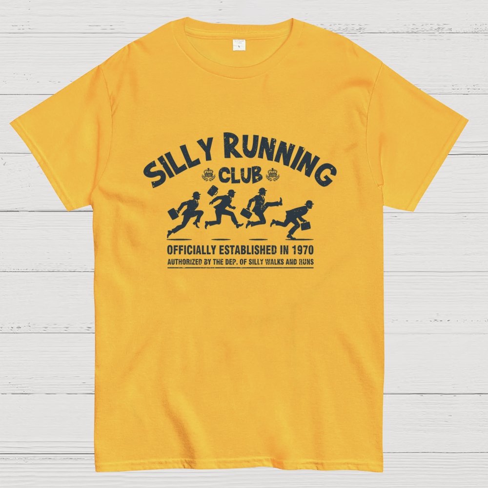Funny Silly Running Club Geek T-Shirt