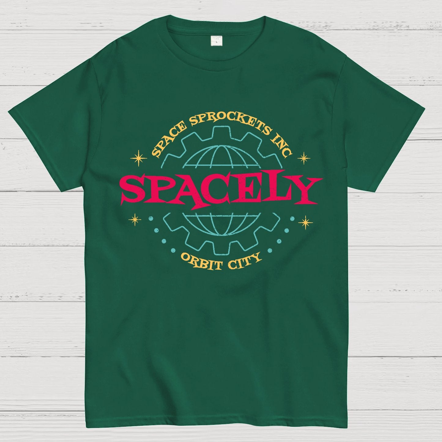 Cosmic Cogs Co. Geek T-Shirt