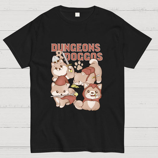 Dungeons And Doggos Nerdy T-Shirt