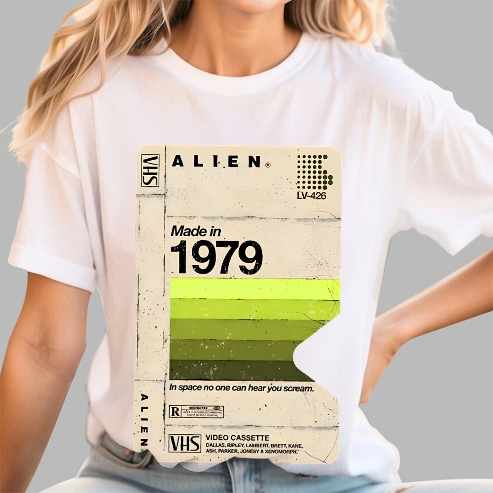 Mysterious Blank Tape Cover Unisex Geek T-Shirt