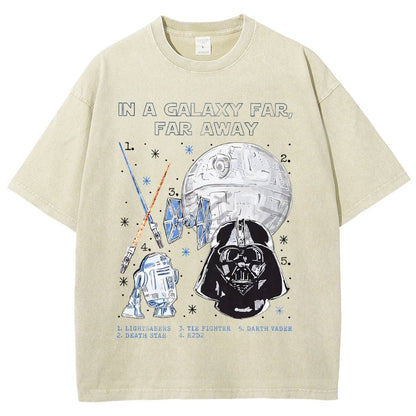 In A Mysterious Galaxy Vintage Distressed T-shirt