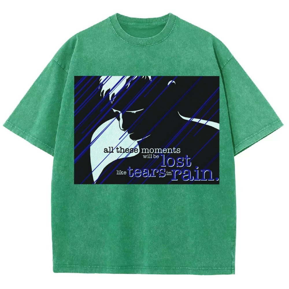 Like... Tears In Rain. Vintage Distressed T-shirt