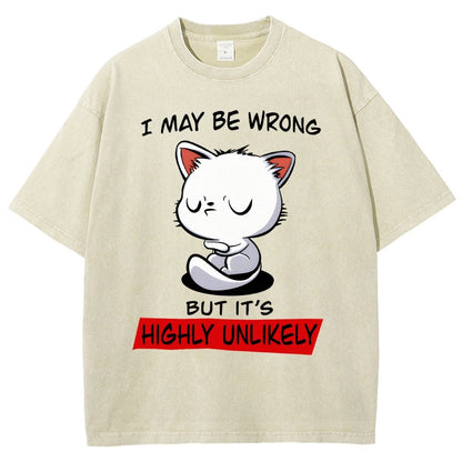 I May Be Wrong Vintage Distressed T-shirt