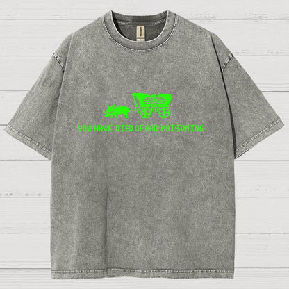 Oregon You Have Died Of Rad Poisoning Vintage Distressed T-shirt