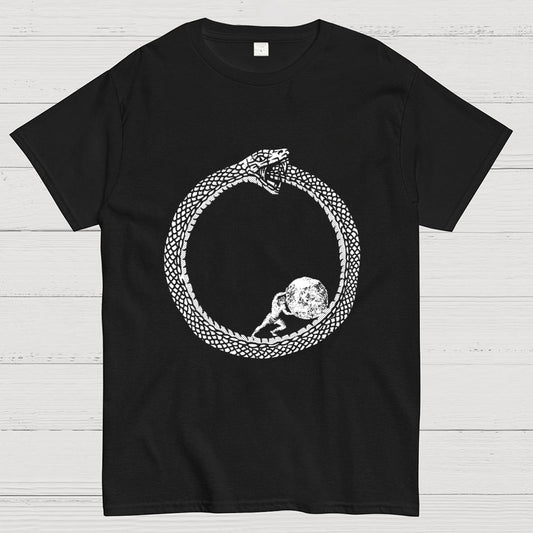 Sisyphus In Ouroboros Geek T-Shirt