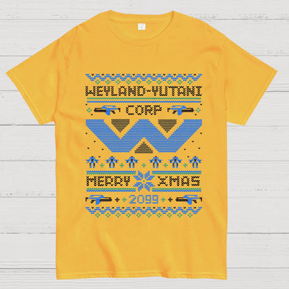 Happy Alien Xmas Geek T-Shirt