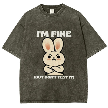 I'm Fine... Vintage Distressed T-shirt