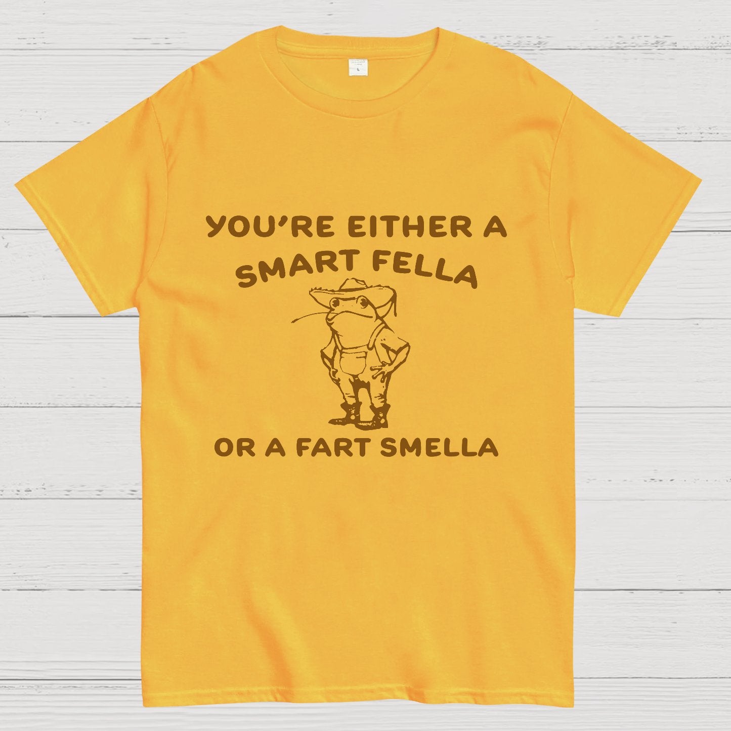 Are You A Smart Fella Or Fart Smella? Geek T-Shirt