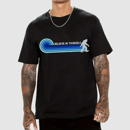 Vintage Creature Believe In Yourself Geek T-Shirt